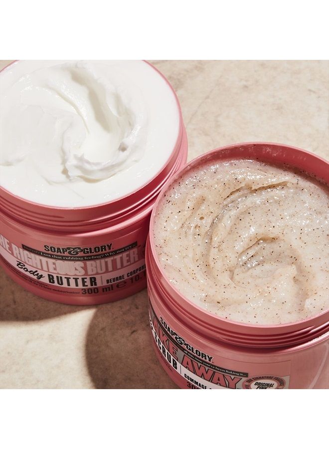 Soap & Glory زبدة الجسم المرطبة - زبدة الجسم المرطبة مع فيتامين E وزيت بذور الورد وزبدة الشيا - كريم غني للجسم لبشرة ناعمة وسلسة (50 مل) - Image 3