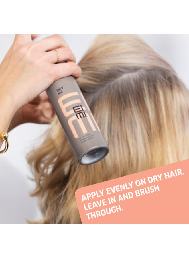 Wella Professionals Eimi Dry Me Dry Shampoo - Creates Volume And Manageable Matte Texture While Refreshing Hair (65 Ml) - Image 5