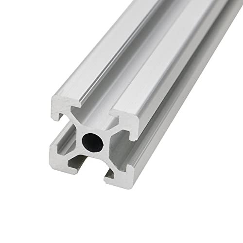 Tsnamay 4Pcs T Slot 2020 Aluminum Extrusion European Standard Anodized Linear Rail for CNC 3D Printer Parts,Silver 200mm/7.87" - Image 5