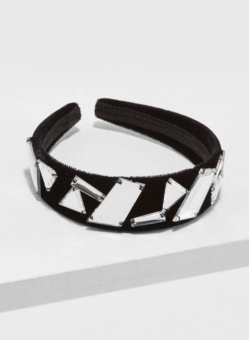 TOPSHOP Embellished Gem Headband