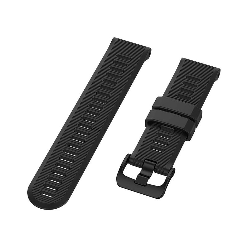 C2D JOY Watchband Compatible with Garmin Forerunner 945 and 935 Replacement Band - Black Silicone Strap (30#) - Image 1
