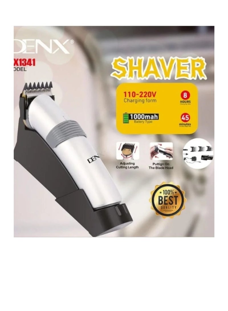 Dinex DINX electric shaver with a 1000mAh rechargeable battery and adjustable blade - Image 1