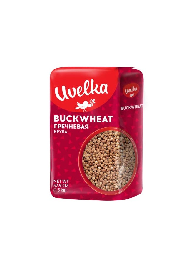 rusepin Uvelka Buckwheat Groats Extra Uvelka, 1500 gr  - Image 1