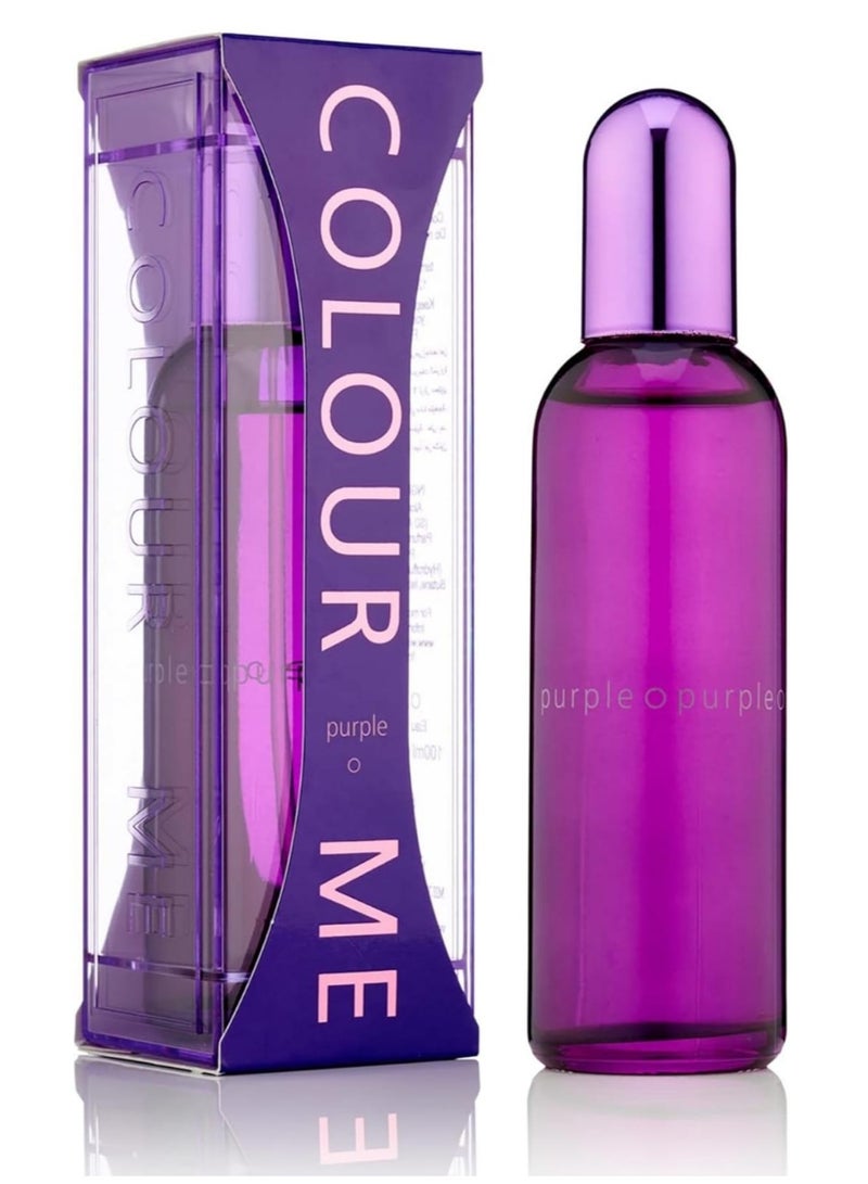 كولور مي عطر بخاخ للجسم كولور مي بيربل للنساء من ميلتون لويد 100 مل - Image 1
