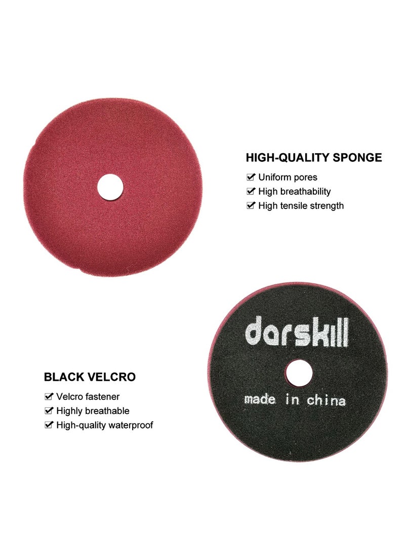 Generic Smooth Finish Expert 5.5" Dual Action Foam Gutting Pad Polishing Sponge Pad DARSKILL W8207  - Image 3