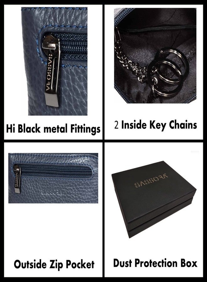 Sassora Genuine Leather Small Unisex Key Case- A145_NEO - Image 5