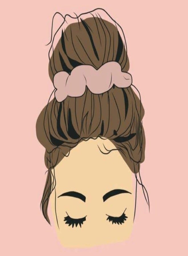 IBDA ربطات شعر حريرية من إيبدا بلمعان طبيعي، ألوان وردية، حامل ذيل حصان، مصنوعة يدوياً بربطة شعر مزينة بكرة، إكسسوارات عصابة رأس مطاطية/مرنة (مقاس قابل للتعديل) عبوة من 4 قطع. - Image 4