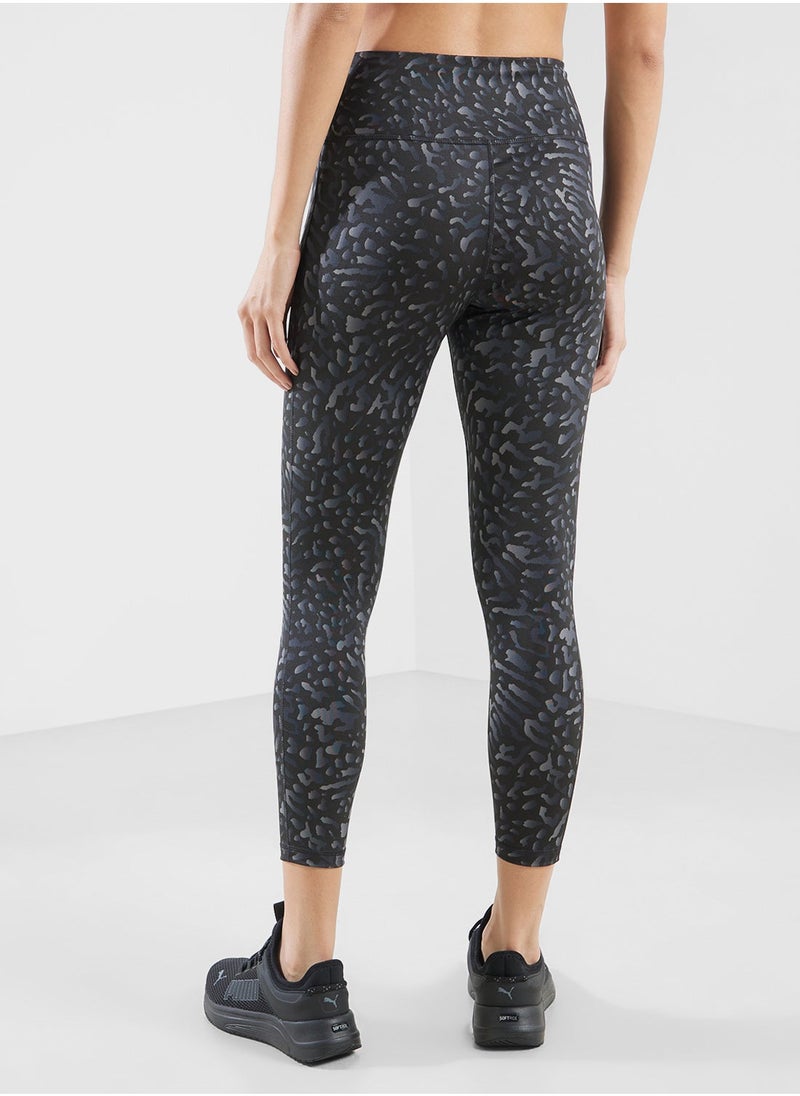 PUMA Favorite Aop High Waist 7/8 Tights - Image 2