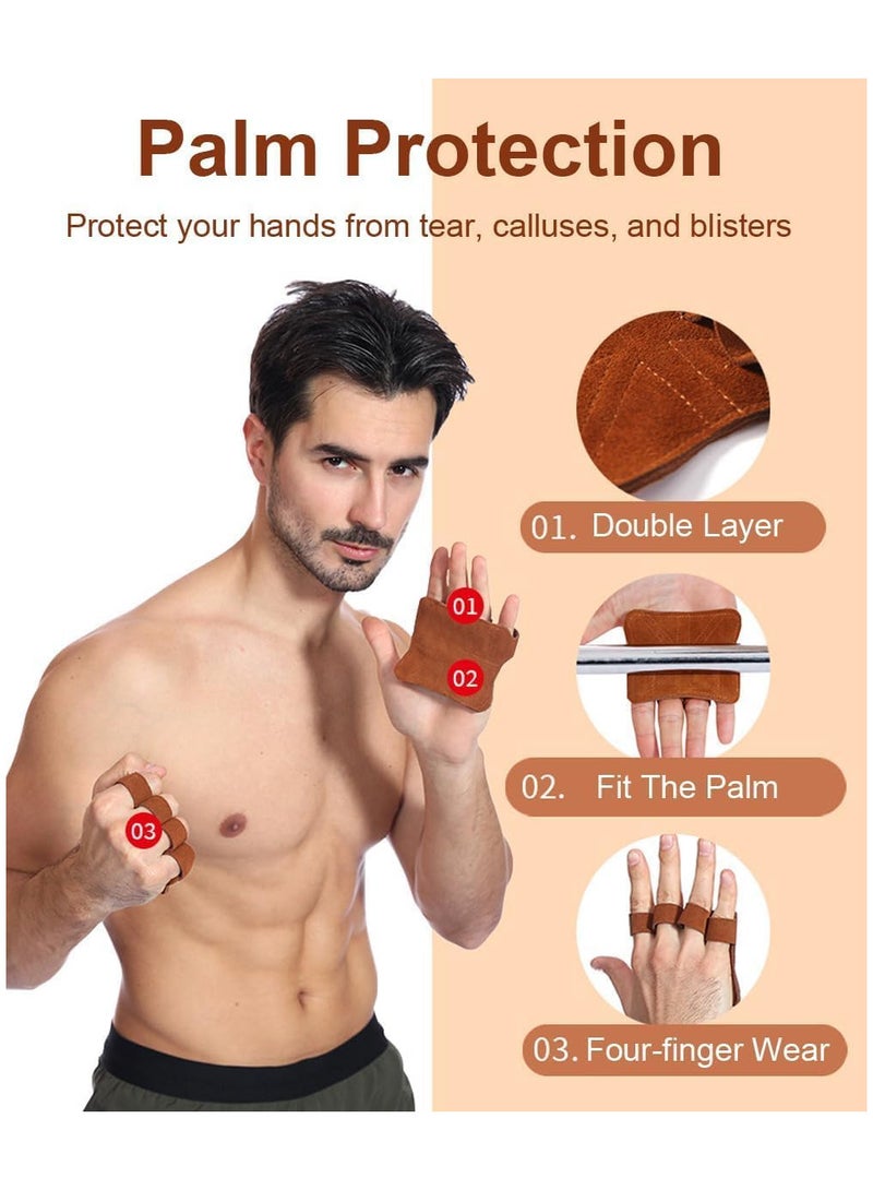 INSIJAM Weight Lifting Gloves for Men and Women - Anti-Slip Gym Gloves with Lifting Grips Breathable Workout Gloves for Weight Training Bodybuilding - Image 2