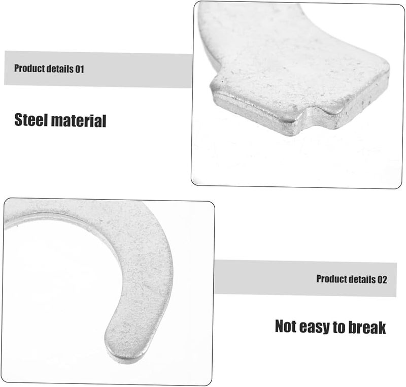 Heavy Duty Scaffold Board Hangers 2pcs Quick Installation Secure Plank Hooks - Image 3