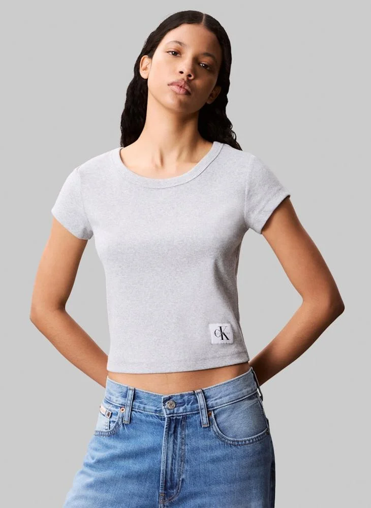 كالفن كلاين جينز Logo Crew Neck T-shirt