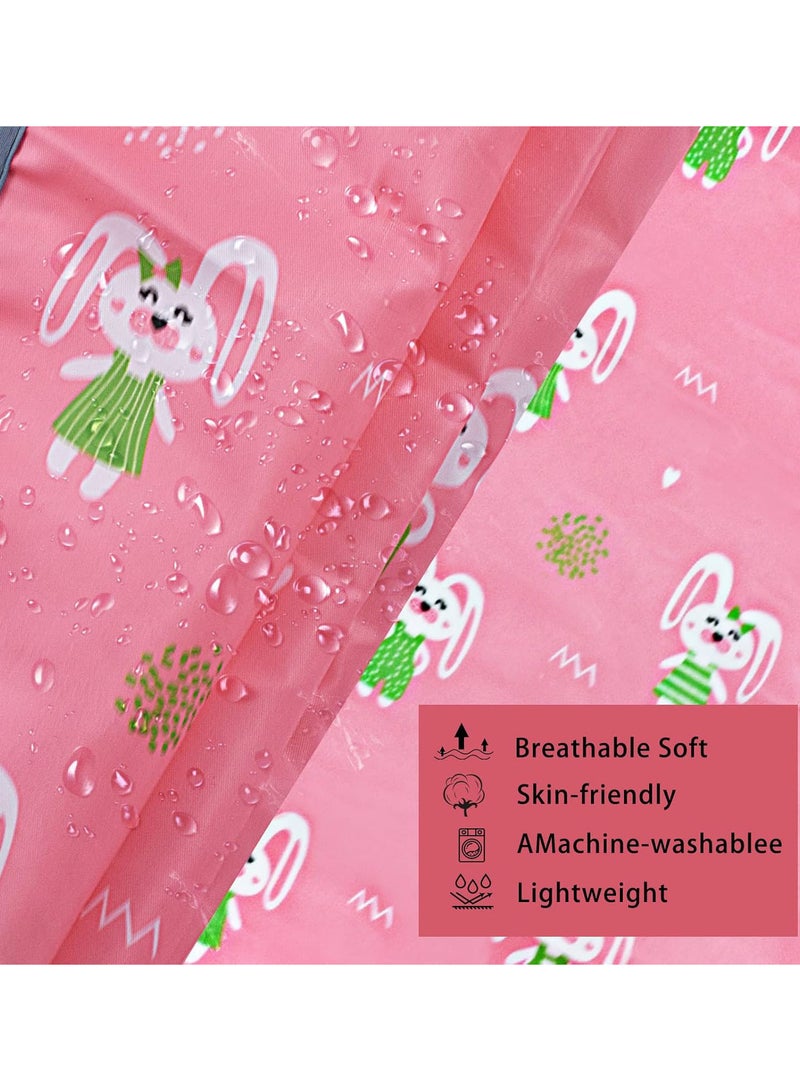 Coverall Baby Feeding Bib, Long Sleeve Weaning Bib Baby Waterproof Feeding Bibs with Sleeves Easy to Clean Baby Bibs for Eating Suitable for Baby-Led Weaning for Ages 5mths to 2yrs