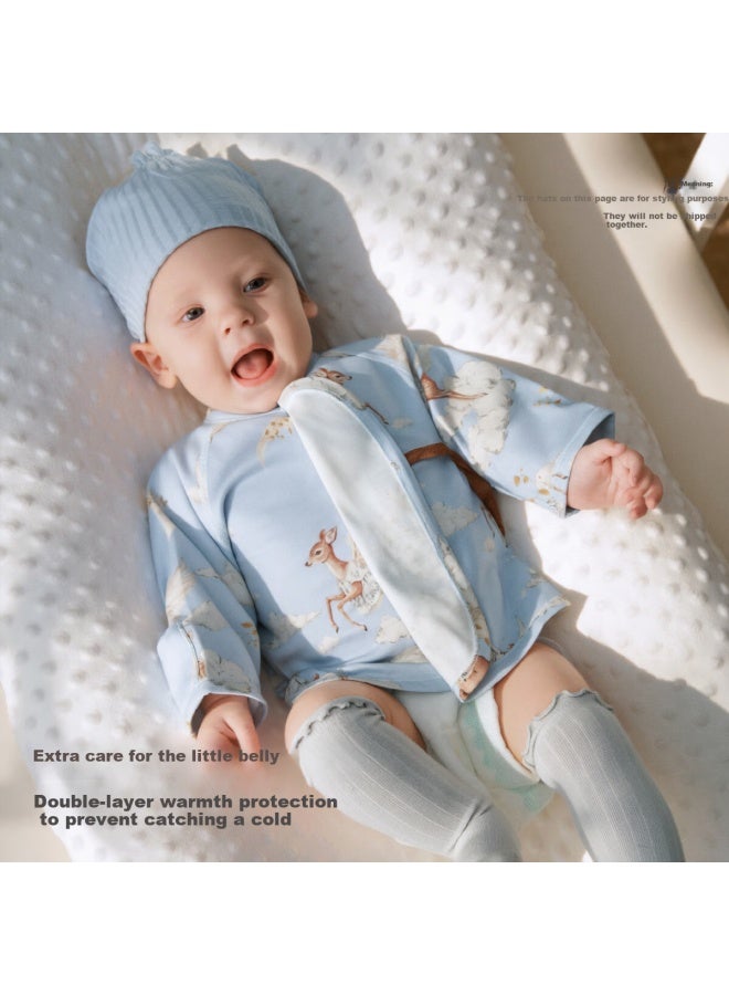 Aqpa Yunmeng Xingyu Newborn Baby Sleeveless Shirt Spring Autumn Baby Top Yunmeng Xingyu Size 59