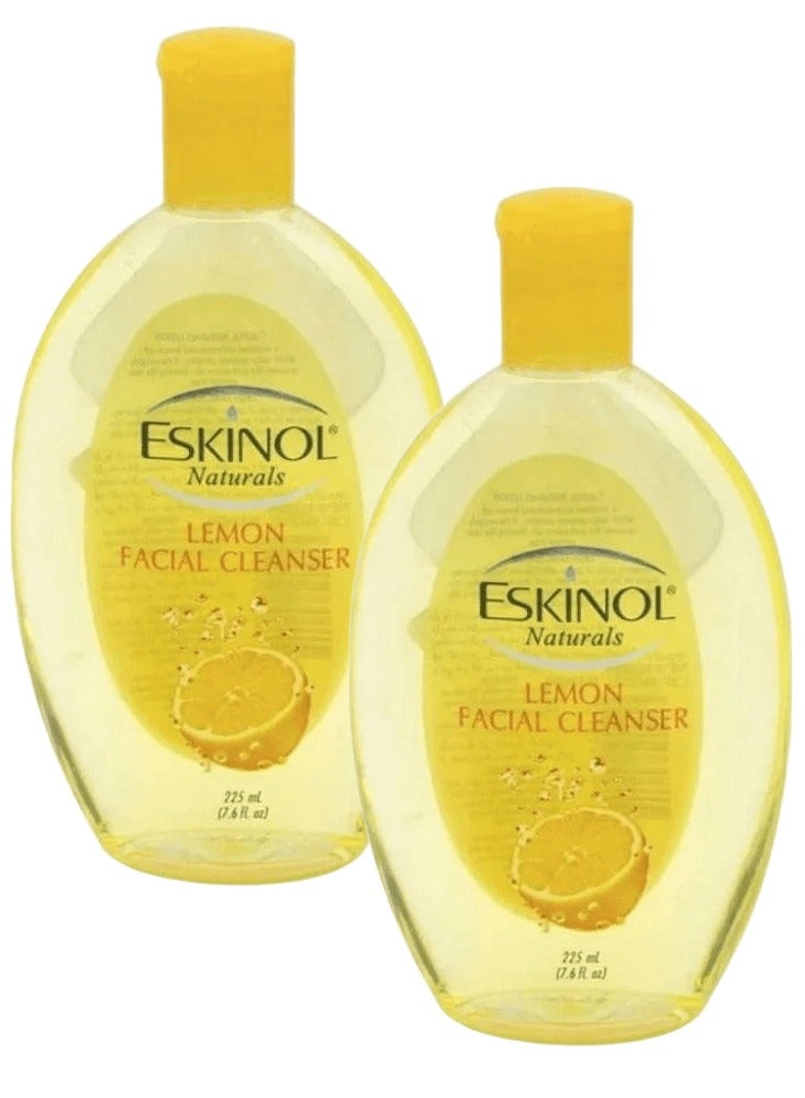 إسكينول منظف الوجه بالليمون - 225 مل - 2 حبه - Image 1