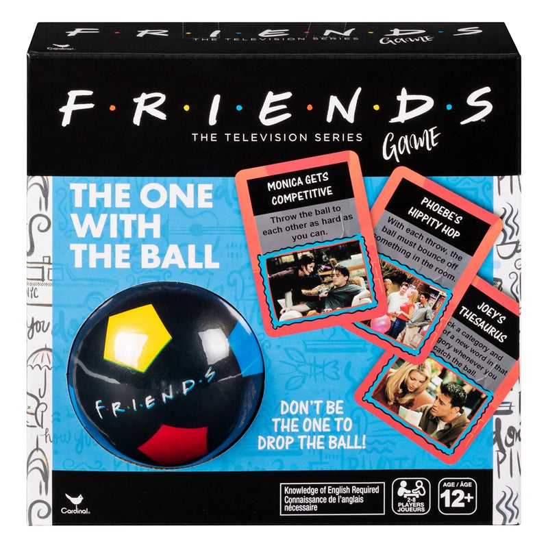 Cardinal Spin Master Friends '90s Nostalgia TV Show, The One with The Ball Party Game, for Teens and Adults - Image 1