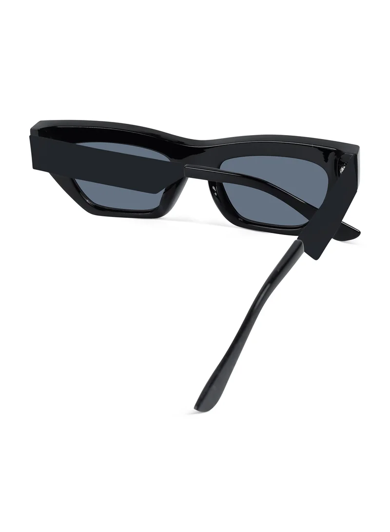 Woggles Red Pappy Vivara Silver Cateye Sunglasses
