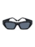 Woggles Red Pappy Vivara Silver Cateye Sunglasses