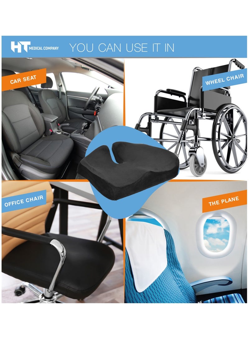HT Advanced fistula seat, high quality German memory foam, designed for back pain, fistula pain and sciatica relief - Image 3