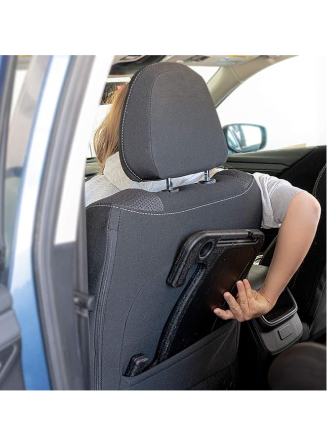general Car Tray Table for Driver's Side Steering Wheel Table, Universal Drink Rack Side Table Tablet, Car Desk, Caddy for Drive-In Dinner and Loved by Police Officers, Truck Drivers and Commuters - Image 5