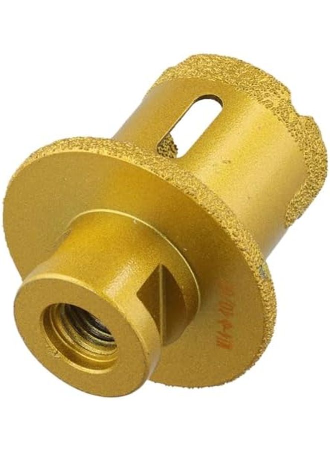 مجموعة مثقاب ماسي قطر 40 مم لطاحونة الزاوية للاستخدام الجاف والرطب على السيراميك والرخام والزجاج والخرسانة - Image 1