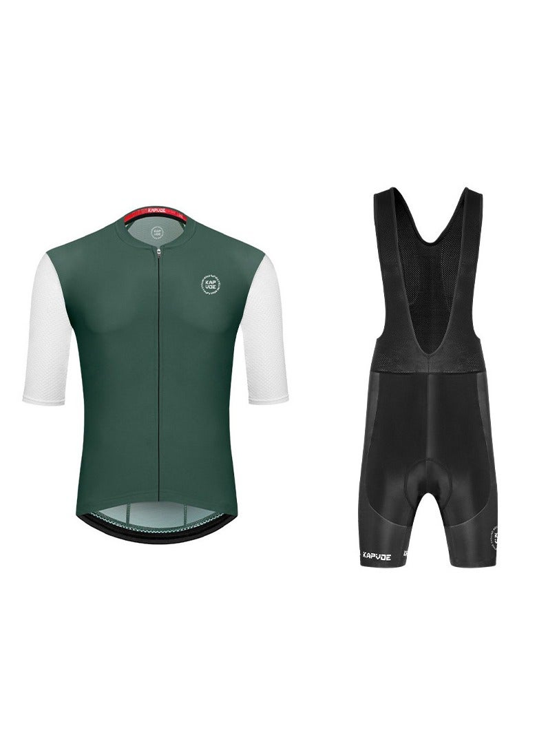 KUYING GR New Summer Outdoor Sunscreen Moisture Absorption Quick Drying Bicycle Women's Cycling Clothing Set - Image 1