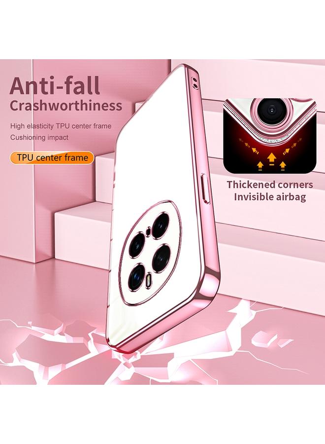 Green Tiger Case For Honor Magic7 Pro Transparent Plating Fine Hole Phone Case - Image 5