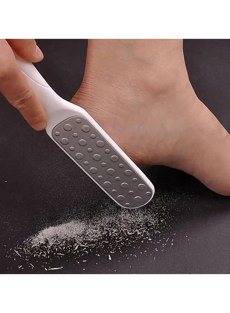 Ucanbe 2PCS Stainless Steel Foot File - Dual-Sided Callus Remover & Dead Skin Exfoliator for Smooth Feet  - Image 3