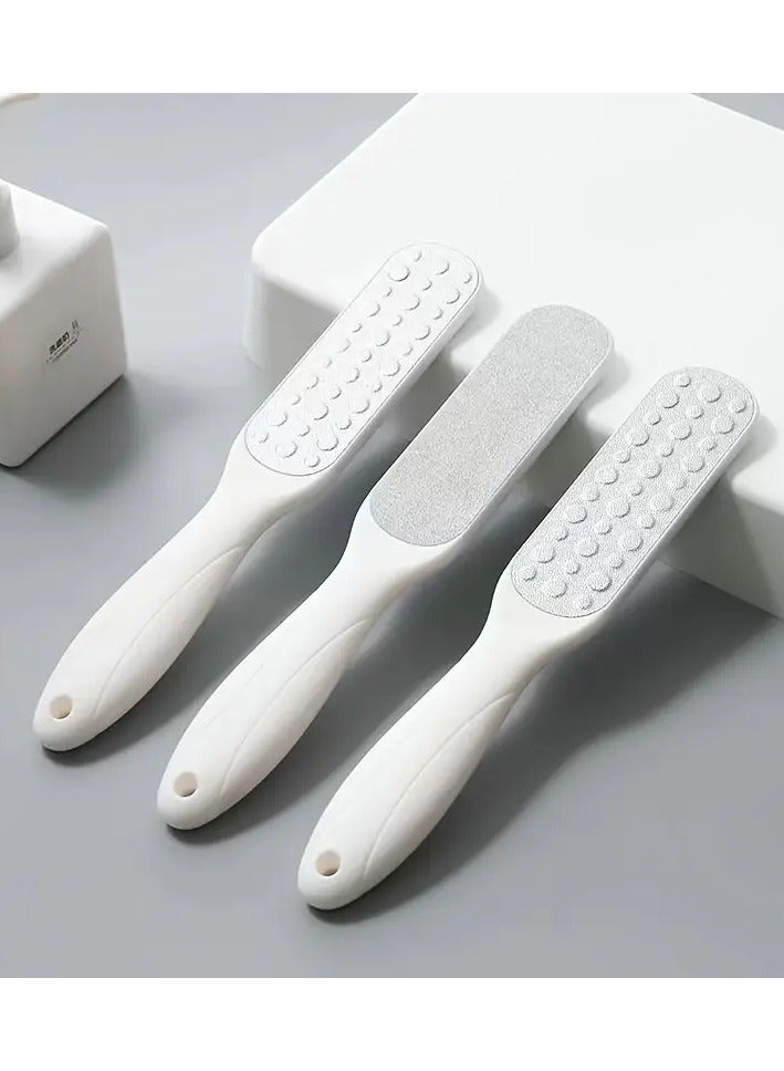 Ucanbe 2PCS Stainless Steel Foot File - Dual-Sided Callus Remover & Dead Skin Exfoliator for Smooth Feet  - Image 2