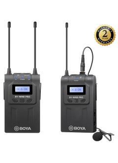 BOYA BOYA BY-WM8 Pro-Kit 1 UHF Dual-Channel Wireless Lavalier System (556 to 595 MHz) with 2 years warranty - official distributor  - Image 1