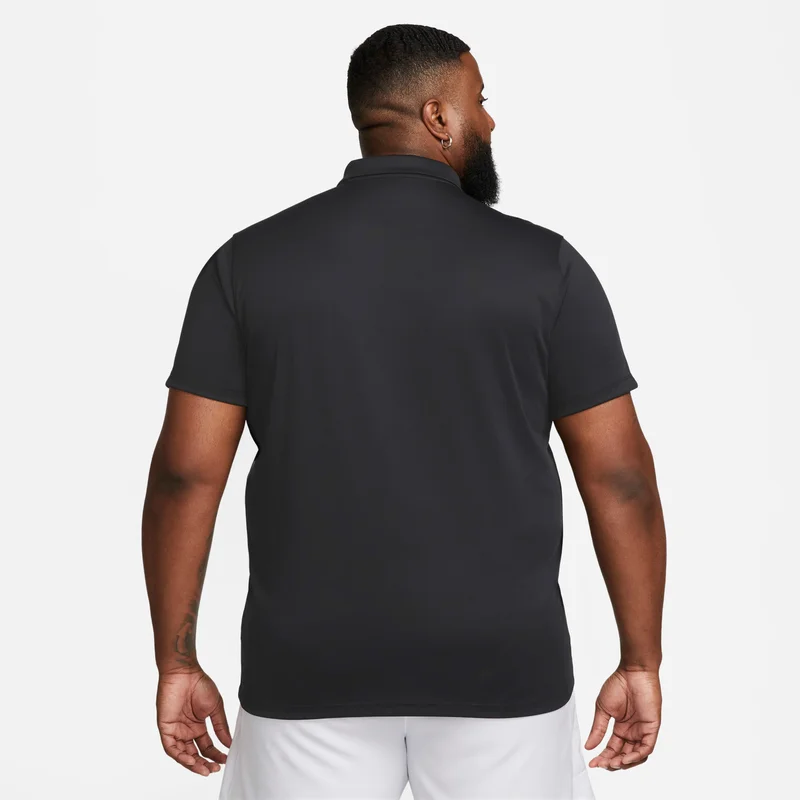 Nike Black Men's Court Dri-FIT Tennis Polo Shirt for Men | Best Price UAE