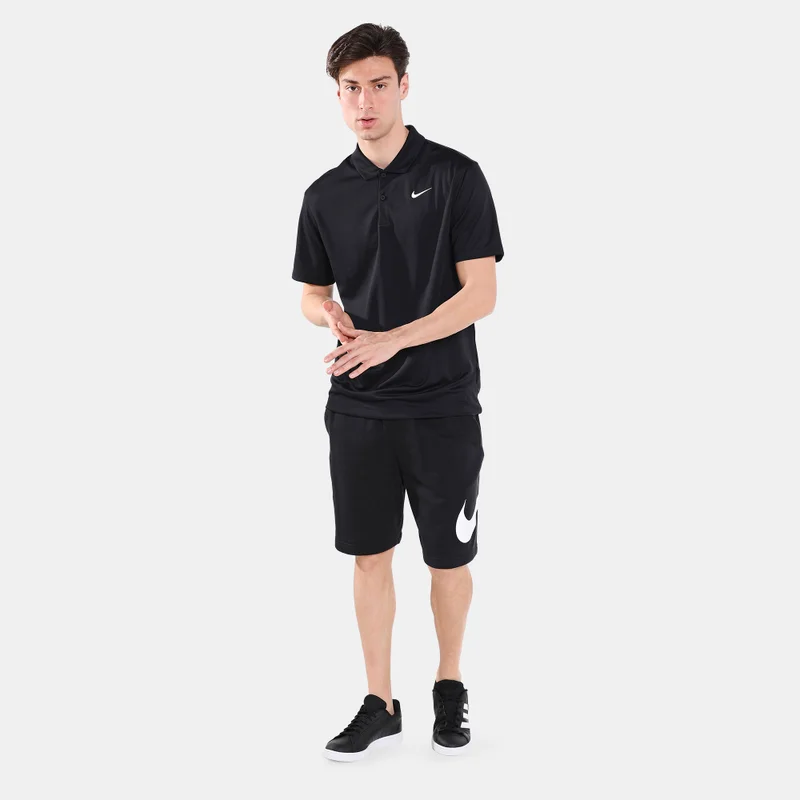 Nike Black Men's Court Dri-FIT Tennis Polo Shirt for Men | Best Price UAE