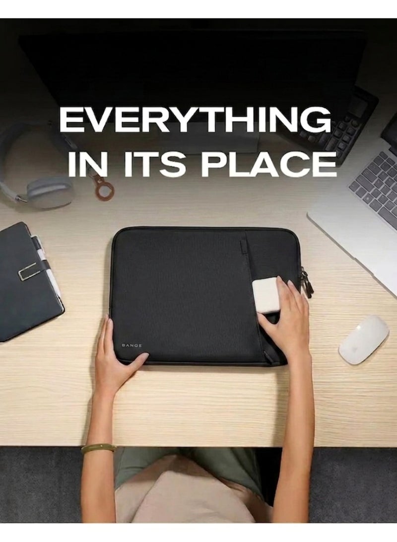 Bange 6801D Black New Protective Water Resistant 15.6 Inch Laptop Sleeve - Image 3
