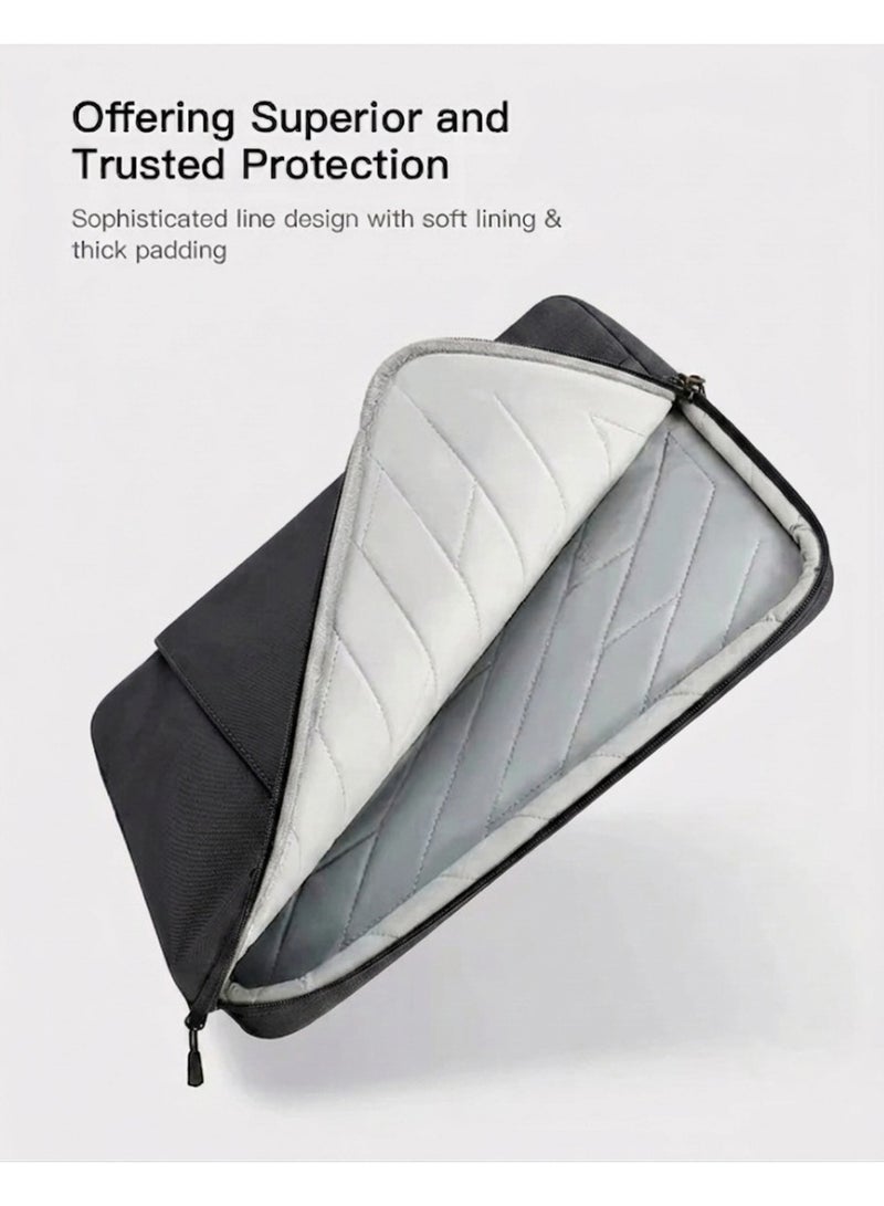 Bange 6801D Black New Protective Water Resistant 15.6 Inch Laptop Sleeve - Image 4
