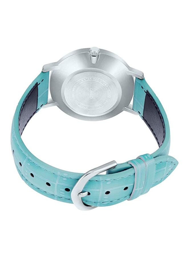 CASIO Women Women's Leather Analog Watch LTP-VT01L-7B3 - 34 mm - Image 2