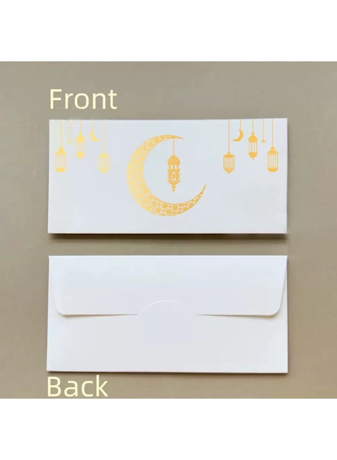 Generic 6 Styles of Moon Design Envelopes – Elegant 16.5×8cm Envelopes for Invitations, Letters & Gift Cards  - Image 2