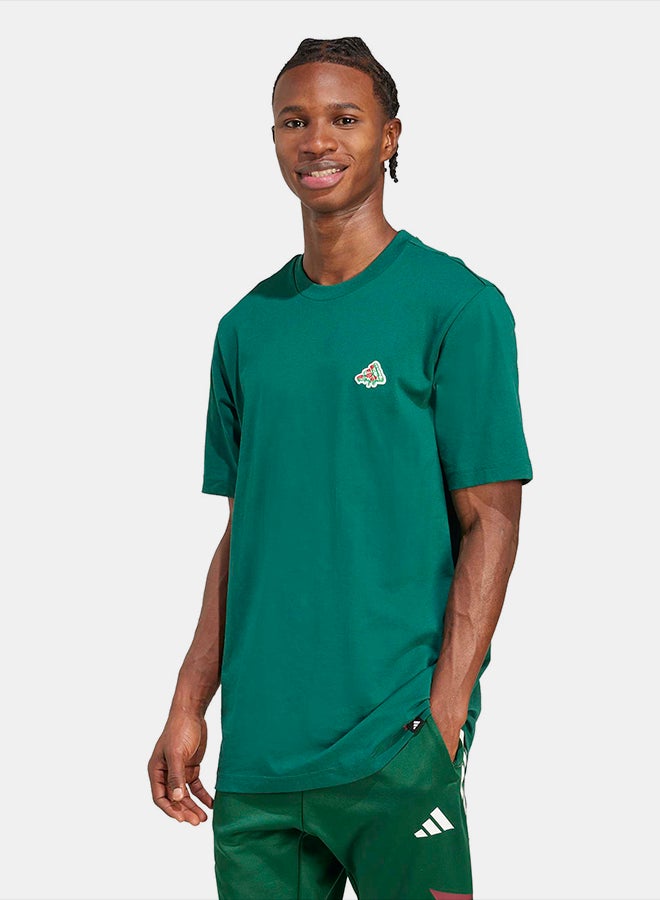 Adidas Mini Pizza Graphic T-Shirt - Image 1