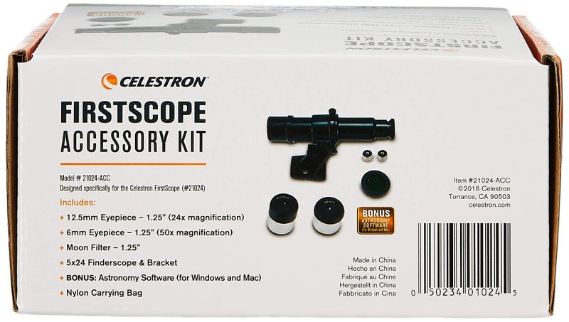Celestron 21024-ACC FirstScope Accessory Kit (Black) - Image 2