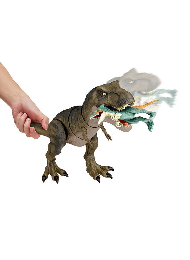 JURASSIC WORLD - Dominion Thrash ‘N Devour Tyrannosaurus Rex with Sound And Motion - Image 1