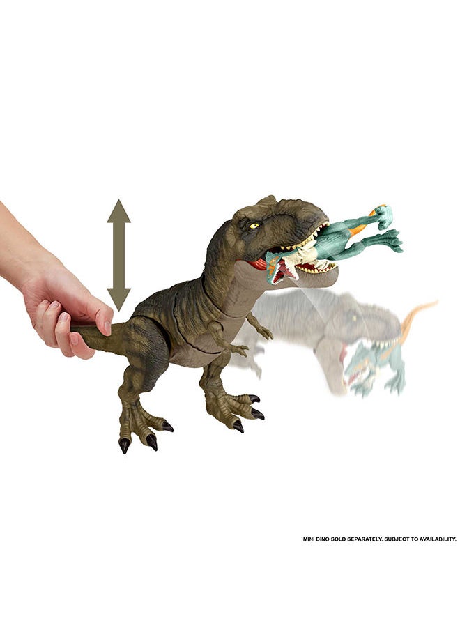 JURASSIC WORLD - Dominion Thrash ‘N Devour Tyrannosaurus Rex with Sound And Motion - Image 1