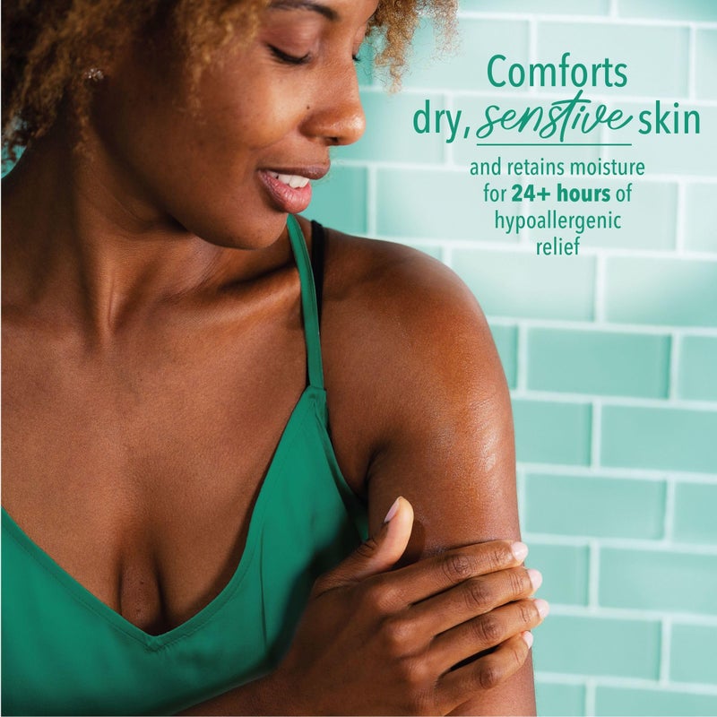 Curel Fragrance Free Comforting Body Lotion, Unscented Dry Skin Moisturizer for Sensitive Skin, with Advanced Ceramide Complex, Repairs Moisture Barrier, 20 oz - Image 3