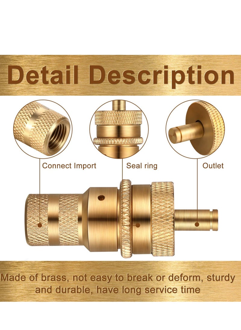 SYOSI 6-30 PSI Automatic Tire Deflator Kit, Air Down Tire Deflators Offroad Accessories for Jeep, Car, Truck, Motorcycle, and ATV Tires(5 Pack)  - Image 2