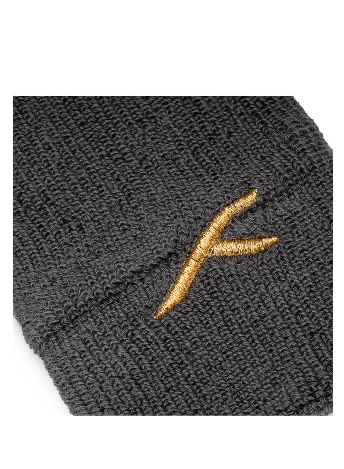 HUNDRED Solid Tone Wristband (Dark Grey) (Hbaw-3M060-5) - Image 2