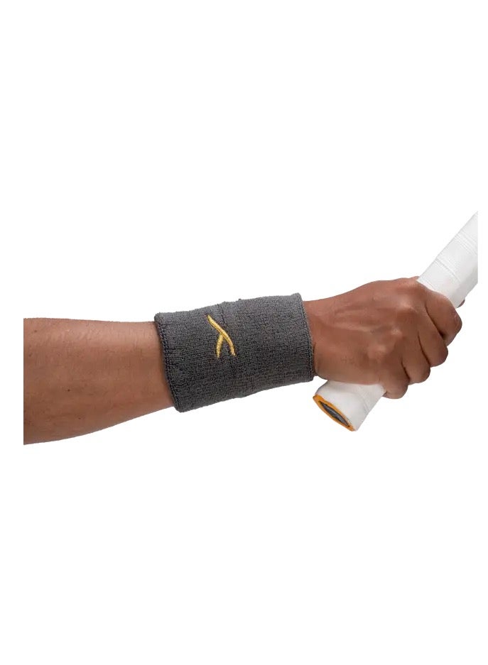HUNDRED Solid Tone Wristband (Dark Grey) (Hbaw-3M060-5) - Image 4