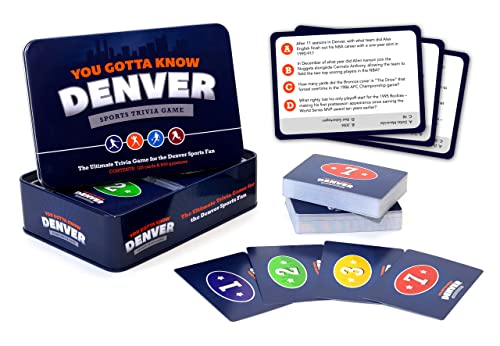 You Gotta Know Denver Sports Trivia Game - Image 1
