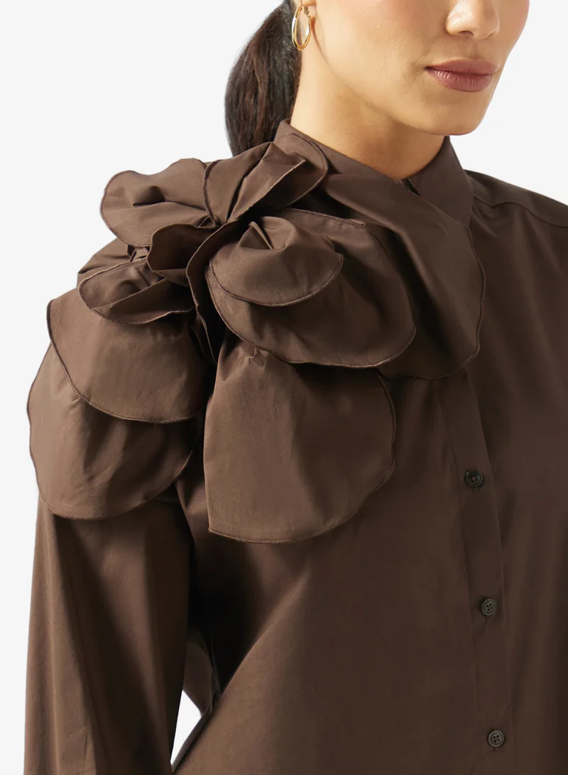 Ted Baker  Corsage Detail Shirt for Women | Best Price UAE