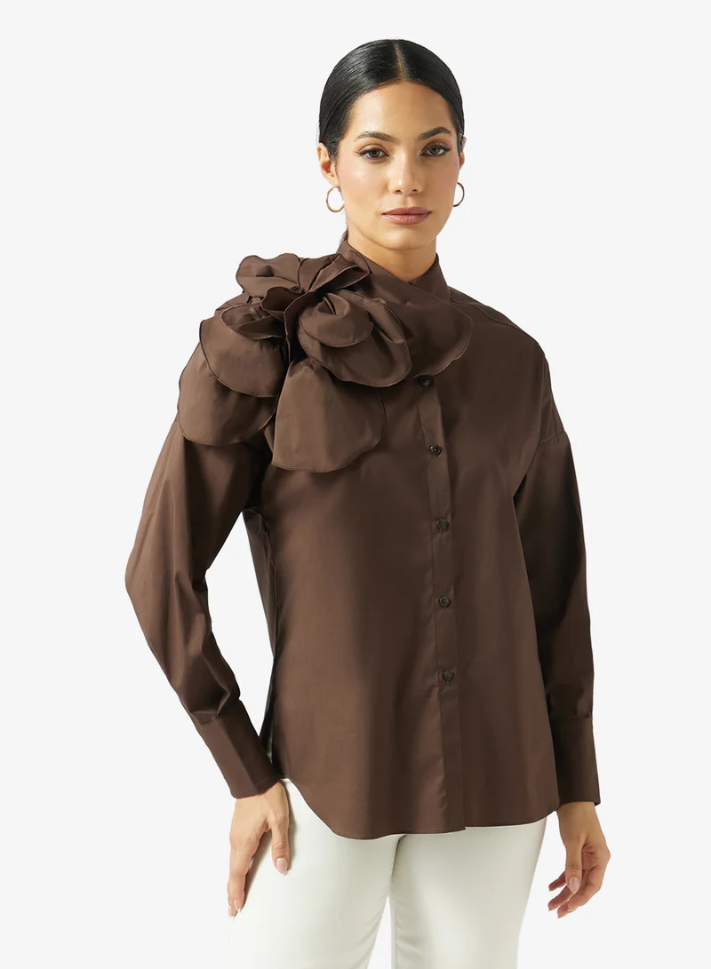 Ted Baker Corsage Detail Shirt