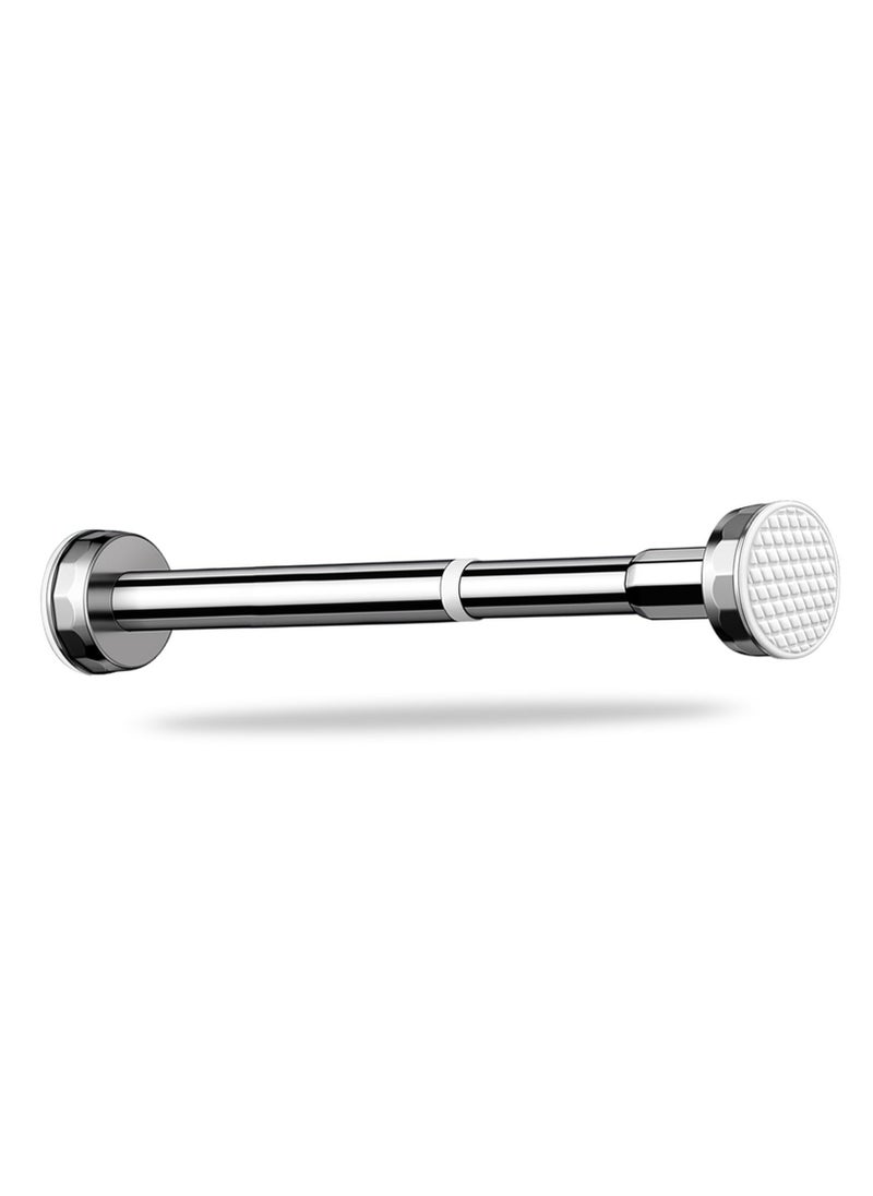 Arabest - Heavy Duty Closet Tension Rod Adjustable Hanging Clothes Organizer for Bathroom Wardrobe Balcony Closet Rods No Drilling Room Divider Rack (0.7 - 1.2 M) - Image 1