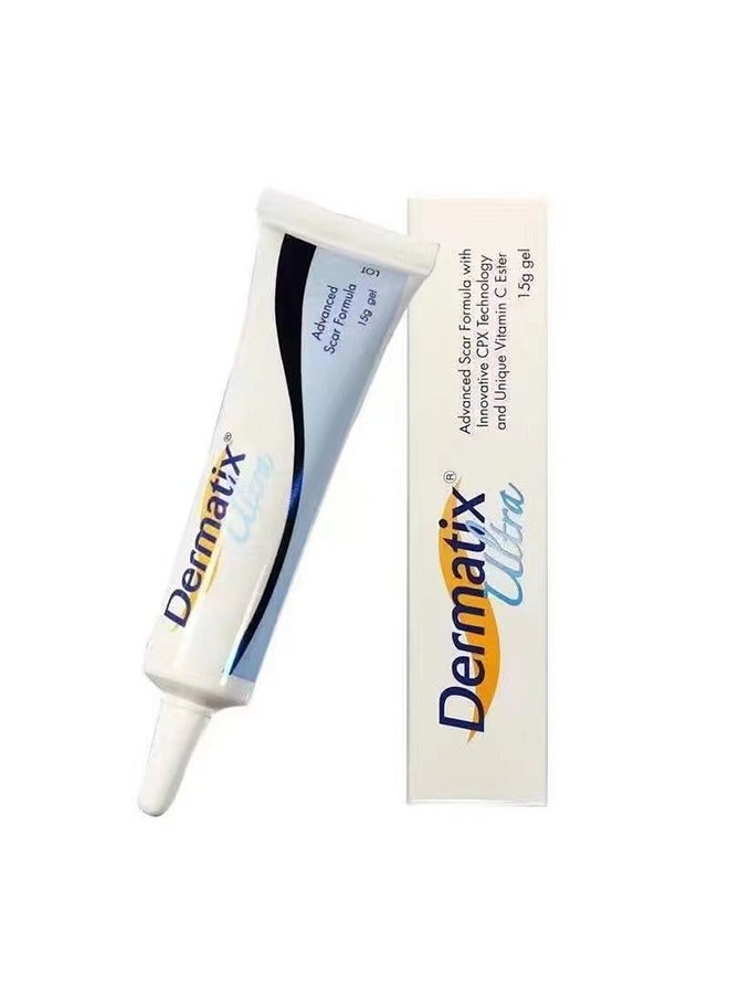 Dermatix Advanced Scar Formula with Innovative CPX Technology and Unique Vitamin C Ester, Advanced Scar Gel 15g For Cosmetic Improvement of Scars, Fast Drying and Unique Silicone Gel Formulation, Used For Treatment of Keloids, Surgical and Hypertrophic Scars, Suitable For Sensitive Skin - Image 2