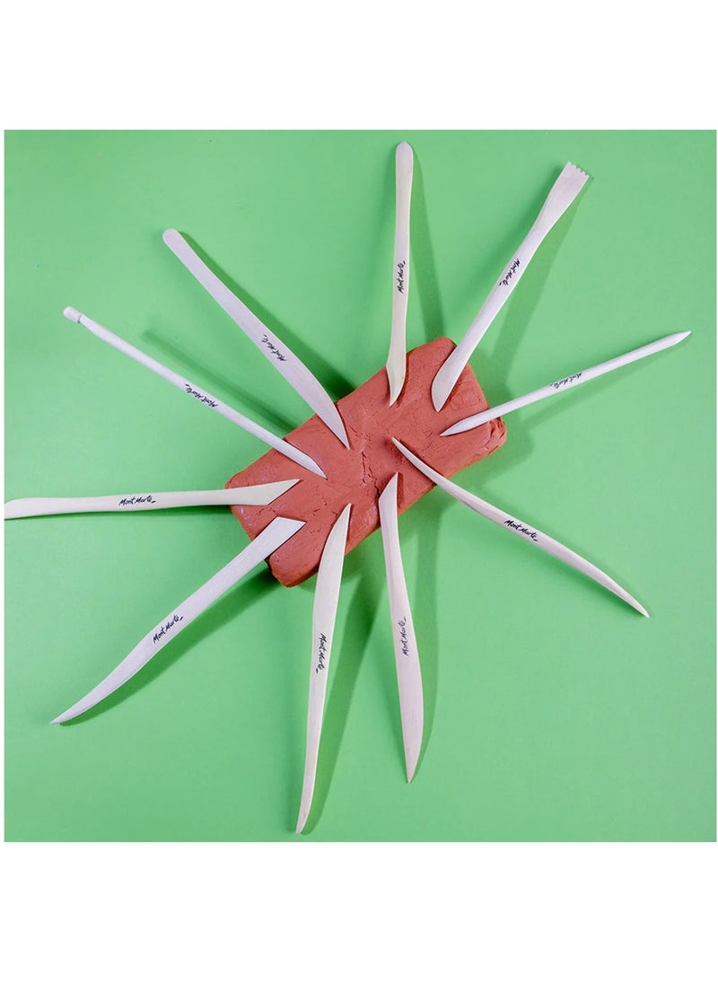 Mont Marte 10-Piece Signature Mini Clay Modelling Tool Set  - Image 2