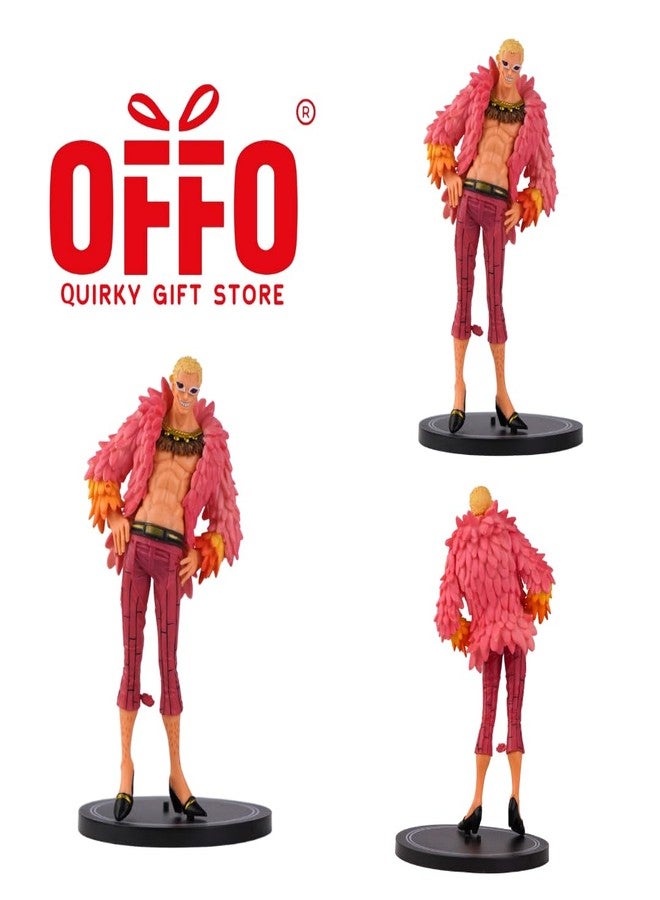 Offo | One Piece Doflamingo Anime Action Figure for Home & Office Decor | Premium PVC Collectible Figurine Gift for Boys, Girls, Men, Women & Anime Fans | Ideal for Birthdays & Display - Image 3